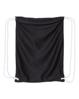 Liberty Bags Mesh Drawstring Backpack. 8895 - Black