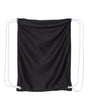 Liberty Bags Mesh Drawstring Backpack. 8895 - Black