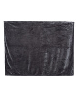 Alpine Fleece Mink Touch Luxury Blanket. 8721 - Grey