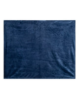 Alpine Fleece Mink Touch Luxury Blanket. 8721 - Navy