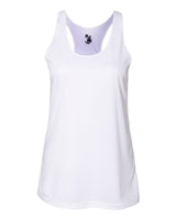 Badger Women’s B-Core Racerback Tank Top. 4166 - White