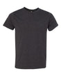 Bayside Unisex USA-Made 50/50 Fine Jersey T-Shirt. 5010 - Heather Charcoal
