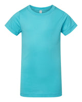 LAT Girls' Fine Jersey Tee. 2616 - Caribbean