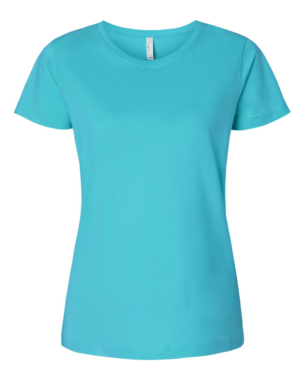 LAT Women's Fine Jersey Tee. 3516 - Caribbean