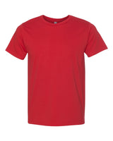 Bayside Unisex USA-Made Fine Jersey T-Shirt. 5000 - Red