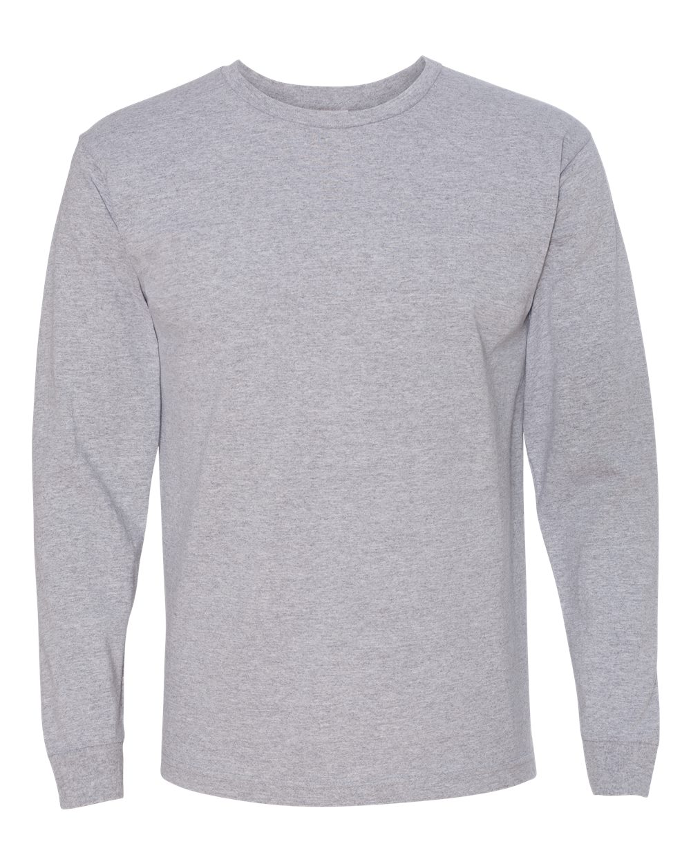 Bayside Unisex USA-Made Long Sleeve T-Shirt. 5060 - Dark Ash