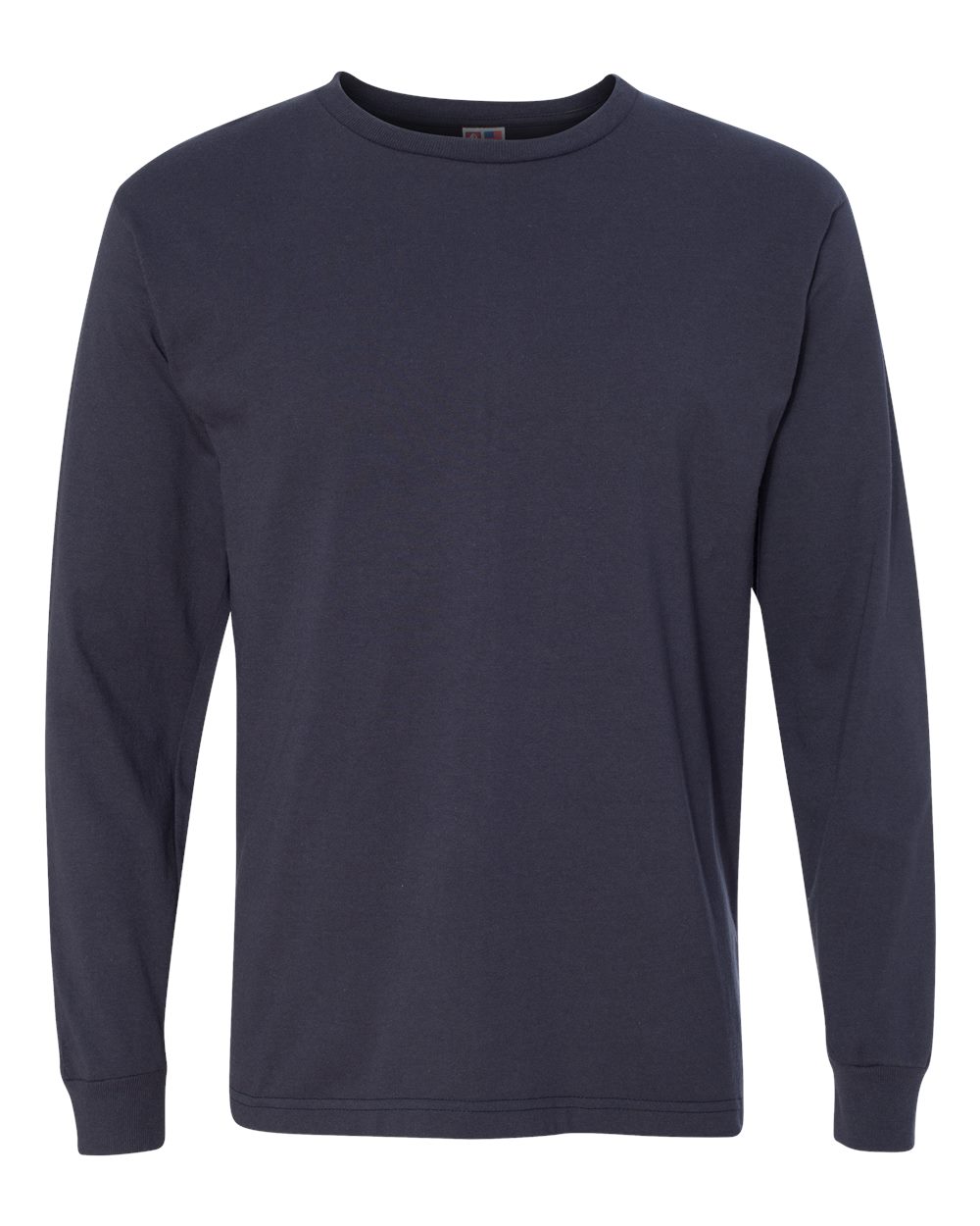 Bayside Unisex USA-Made Long Sleeve T-Shirt. 5060 - Navy
