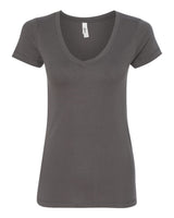 Next Level Women's Ideal V-Neck Tee. 1540 - Dark Grey