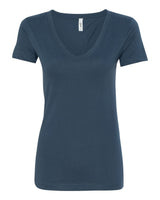 Next Level Women's Ideal V-Neck Tee. 1540 - Indigo