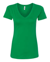 Next Level Women's Ideal V-Neck Tee. 1540 - Kelly Green