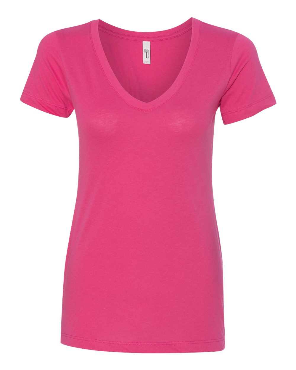 Next Level Women's Ideal V-Neck Tee. 1540 - Raspberry