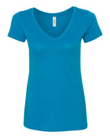 Next Level Women's Ideal V-Neck Tee. 1540 - Turquoise