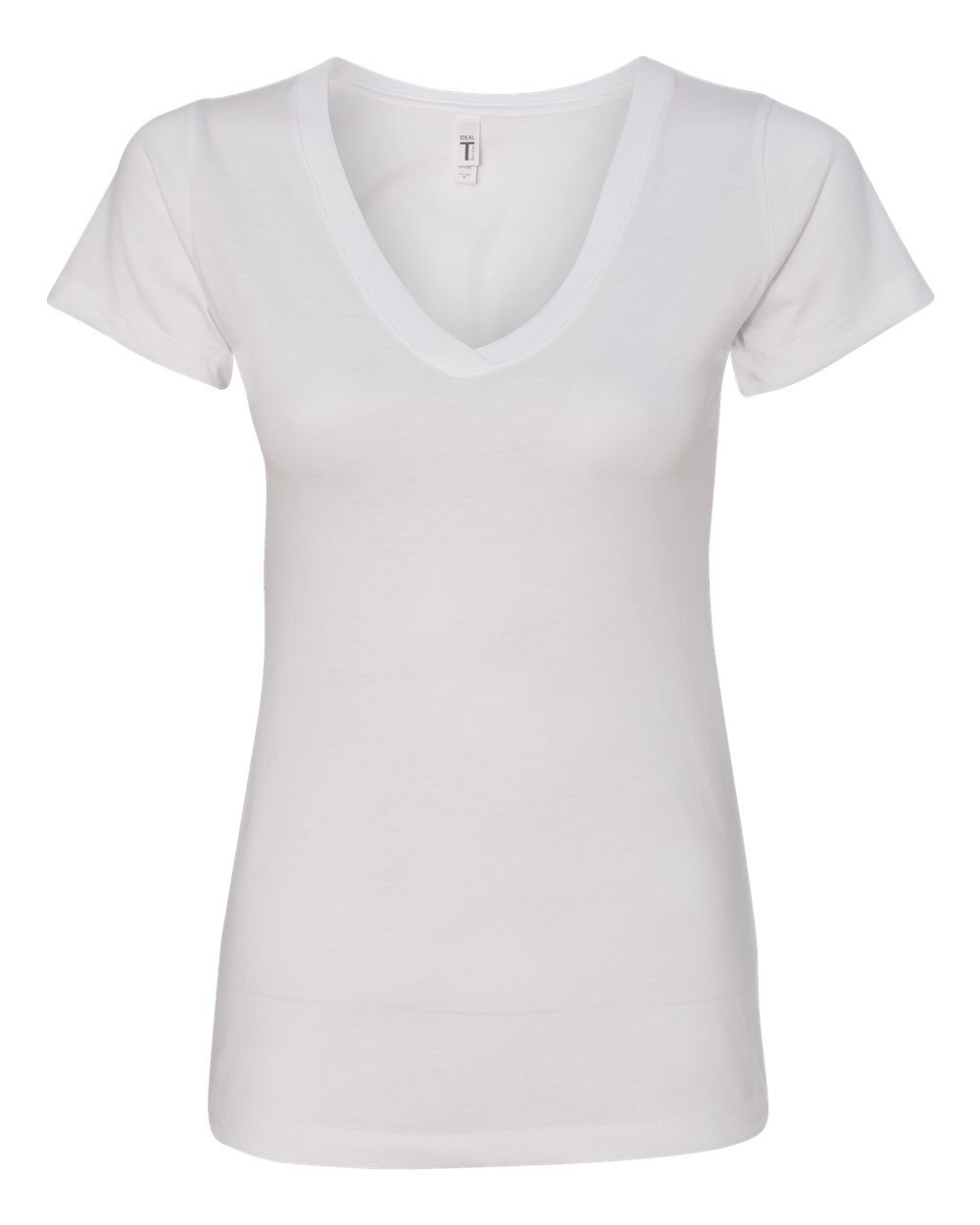 Next Level Women's Ideal V-Neck Tee. 1540 - White