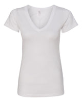 Next Level Women's Ideal V-Neck Tee. 1540 - White