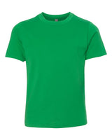 Next Level Youth Cotton Tee. 3310 - Kelly Green