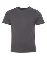 Next Level Youth Cotton Tee. 3310 - Heavy Metal
