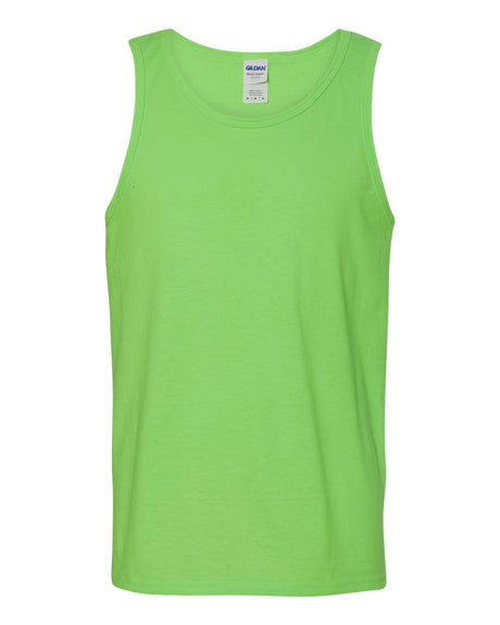 Gildan Unisex Heavy Cotton™ Tank Top. 5200 - Neon Green