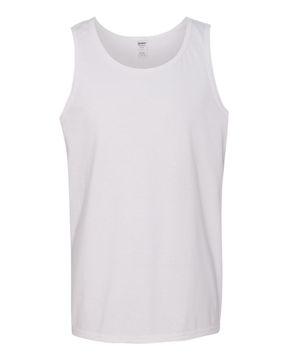 Gildan Unisex Heavy Cotton™ Tank Top. 5200 - White