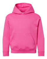 LAT Youth Hoodie Sweatshirt. 2296 - Raspberry