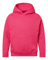 LAT Youth Hoodie Sweatshirt. 2296 - Vintage Hot Pink