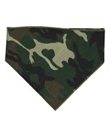 Doggie Skins USA-Made Doggie Bandana. 3905 - Green Woodland