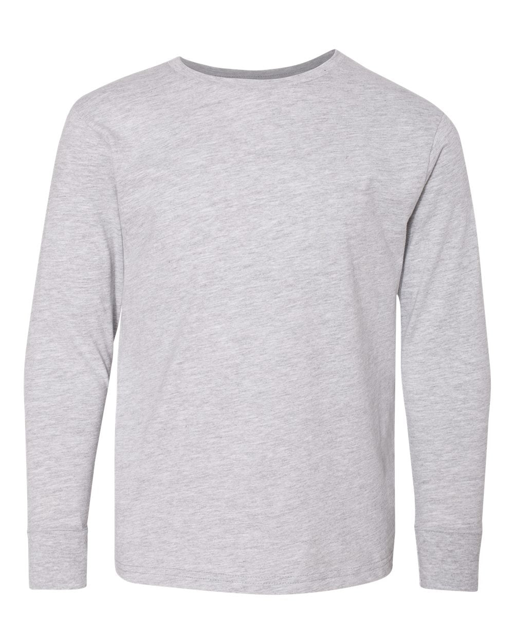 LAT Youth Fine Jersey Long Sleeve Tee. 6201 - Heather