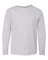 LAT Youth Fine Jersey Long Sleeve Tee. 6201 - Heather