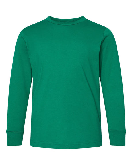 LAT Youth Fine Jersey Long Sleeve Tee. 6201 - Kelly