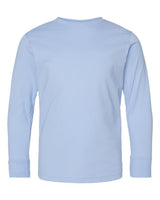 LAT Youth Fine Jersey Long Sleeve Tee. 6201 - Light Blue