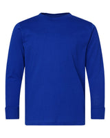 LAT Youth Fine Jersey Long Sleeve Tee. 6201 - Royal