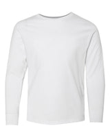 LAT Youth Fine Jersey Long Sleeve Tee. 6201 - White