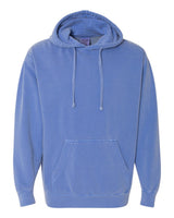 Comfort Colors Unisex Garment-Dyed Hooded Sweatshirt. 1567 - Flo Blue