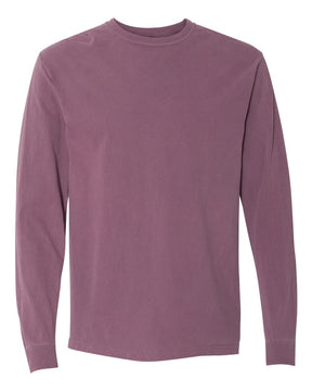 Comfort Colors Unisex Garment-Dyed Heavyweight Long Sleeve T-Shirt. 6014 - Berry