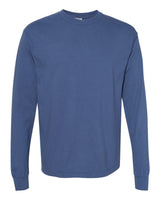 Comfort Colors Unisex Garment-Dyed Heavyweight Long Sleeve T-Shirt. 6014 - China Blue