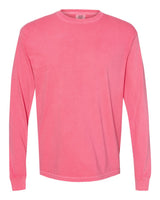 Comfort Colors Unisex Garment-Dyed Heavyweight Long Sleeve T-Shirt. 6014 - Crunchberry