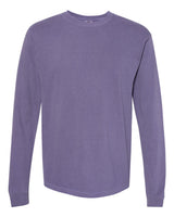 Comfort Colors Unisex Garment-Dyed Heavyweight Long Sleeve T-Shirt. 6014 - Grape