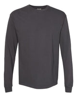 Comfort Colors Unisex Garment-Dyed Heavyweight Long Sleeve T-Shirt. 6014 - Graphite