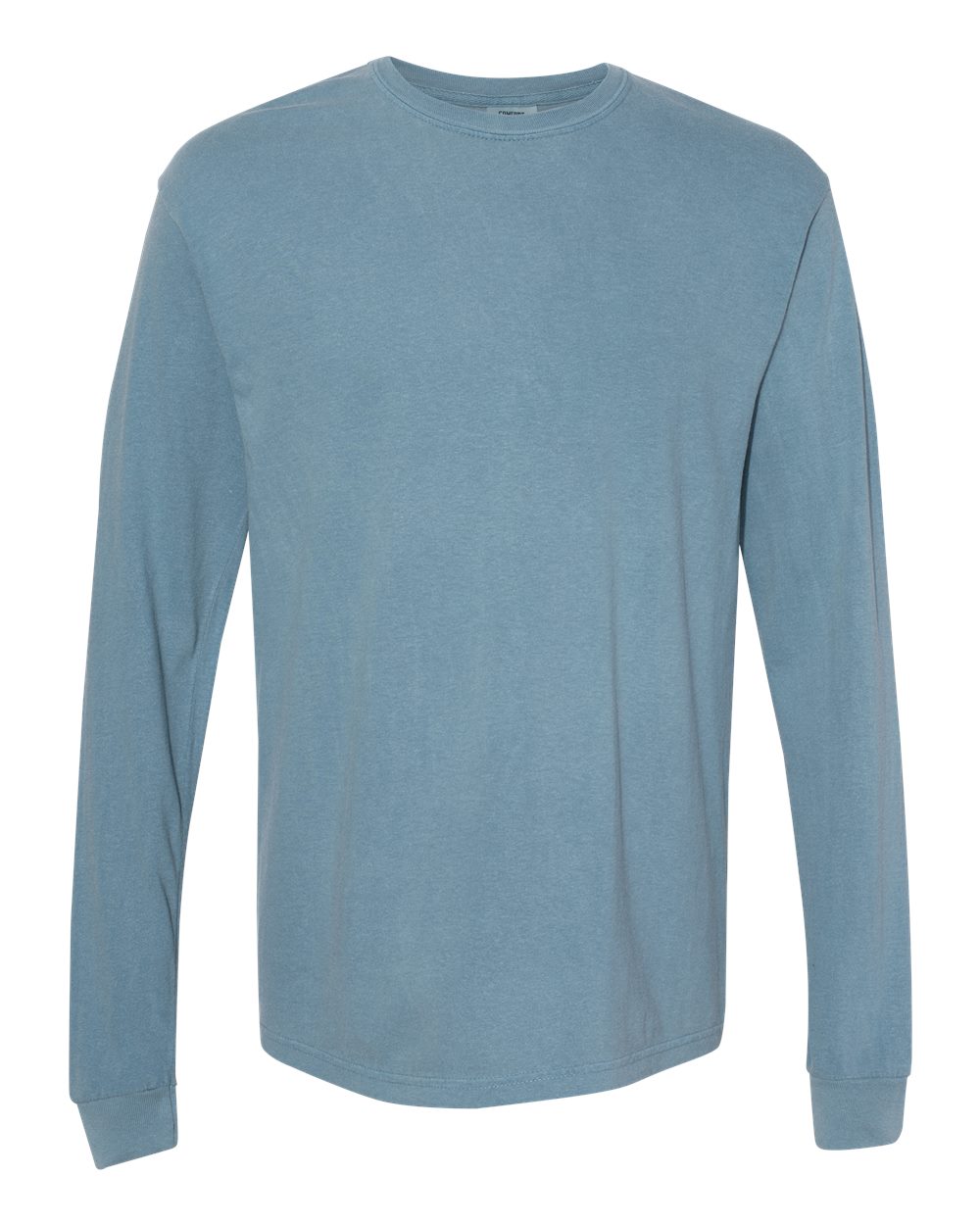 Comfort Colors Unisex Garment-Dyed Heavyweight Long Sleeve T-Shirt. 6014 - Ice Blue