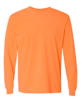 Comfort Colors Unisex Garment-Dyed Heavyweight Long Sleeve T-Shirt. 6014 - Melon