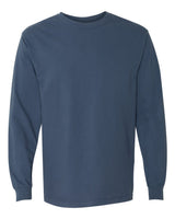 Comfort Colors Unisex Garment-Dyed Heavyweight Long Sleeve T-Shirt. 6014 - Midnight