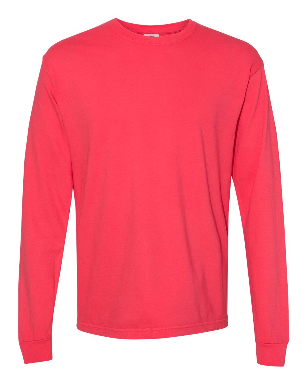 Comfort Colors Unisex Garment-Dyed Heavyweight Long Sleeve T-Shirt. 6014 - Paprika