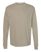 Comfort Colors Unisex Garment-Dyed Heavyweight Long Sleeve T-Shirt. 6014 - Sandstone