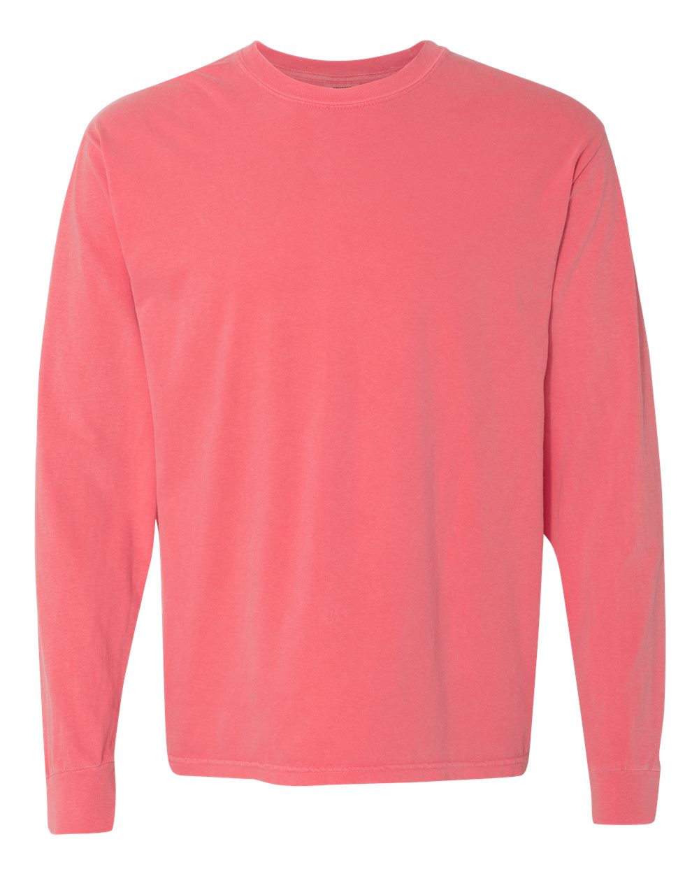 Comfort Colors Unisex Garment-Dyed Heavyweight Long Sleeve T-Shirt. 6014 - Watermelon