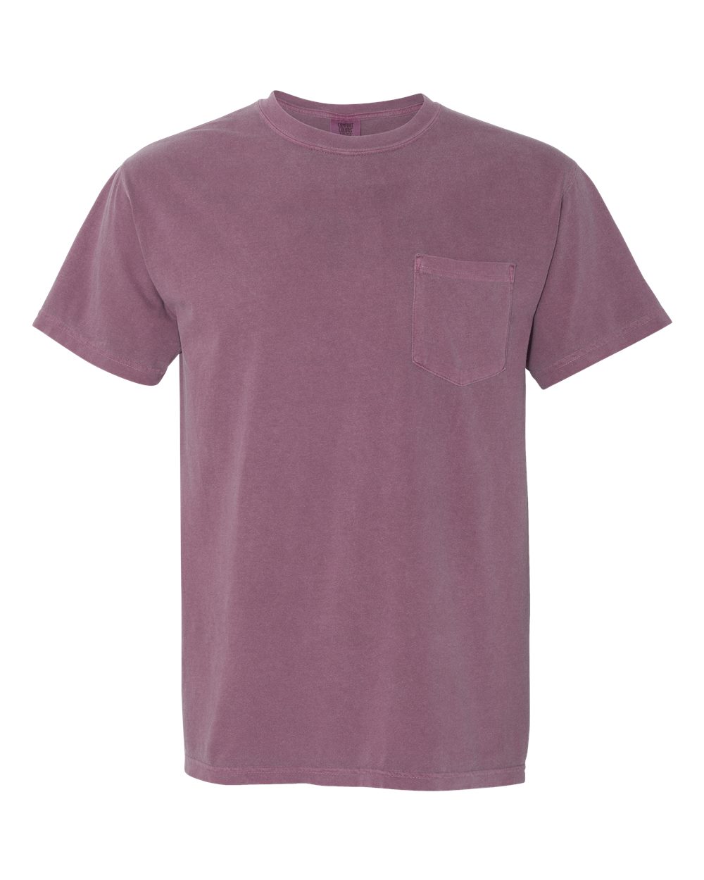 Comfort Colors Unisex Garment-Dyed Heavyweight Pocket T-Shirt. 6030 - Berry