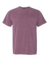 Comfort Colors Unisex Garment-Dyed Heavyweight Pocket T-Shirt. 6030 - Berry