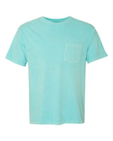 Comfort Colors Unisex Garment-Dyed Heavyweight Pocket T-Shirt. 6030 - Chalky Mint