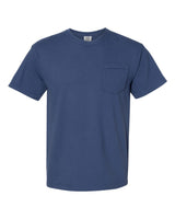 Comfort Colors Unisex Garment-Dyed Heavyweight Pocket T-Shirt. 6030 - China Blue