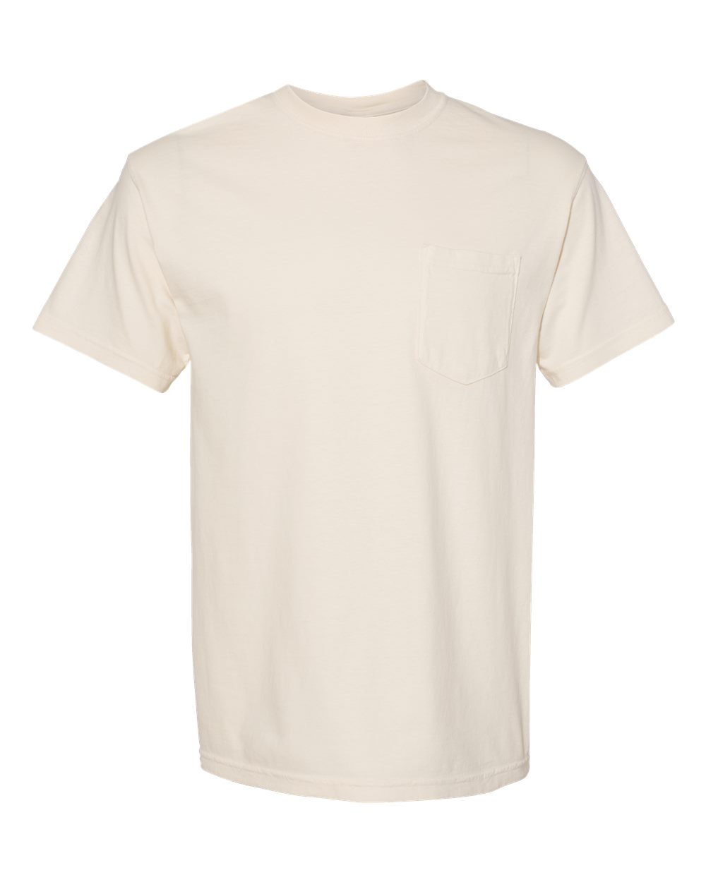 Comfort Colors Unisex Garment-Dyed Heavyweight Pocket T-Shirt. 6030 - Ivory