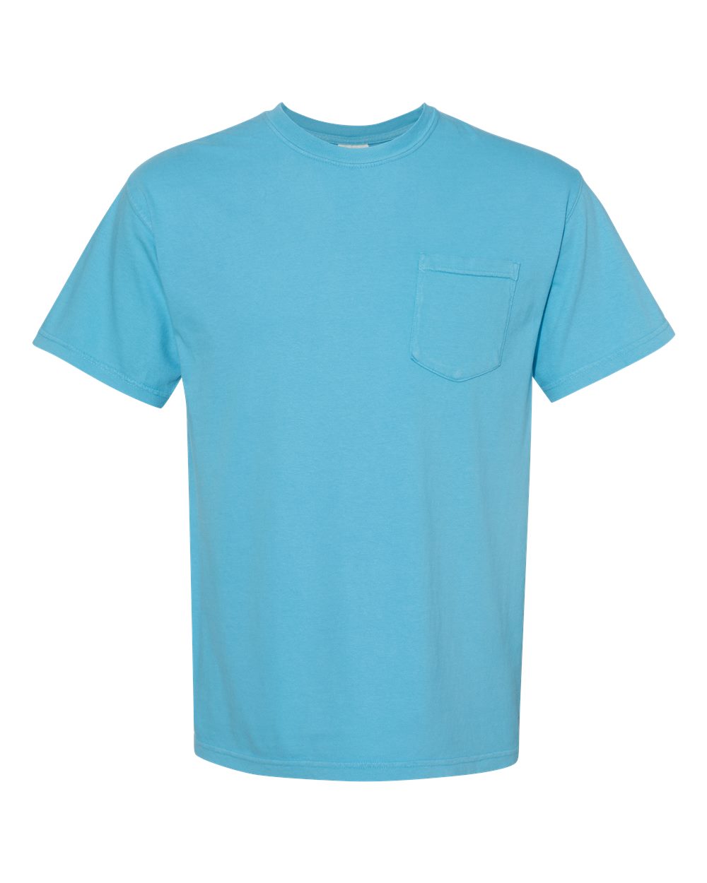 Comfort Colors Unisex Garment-Dyed Heavyweight Pocket T-Shirt. 6030 - Sapphire