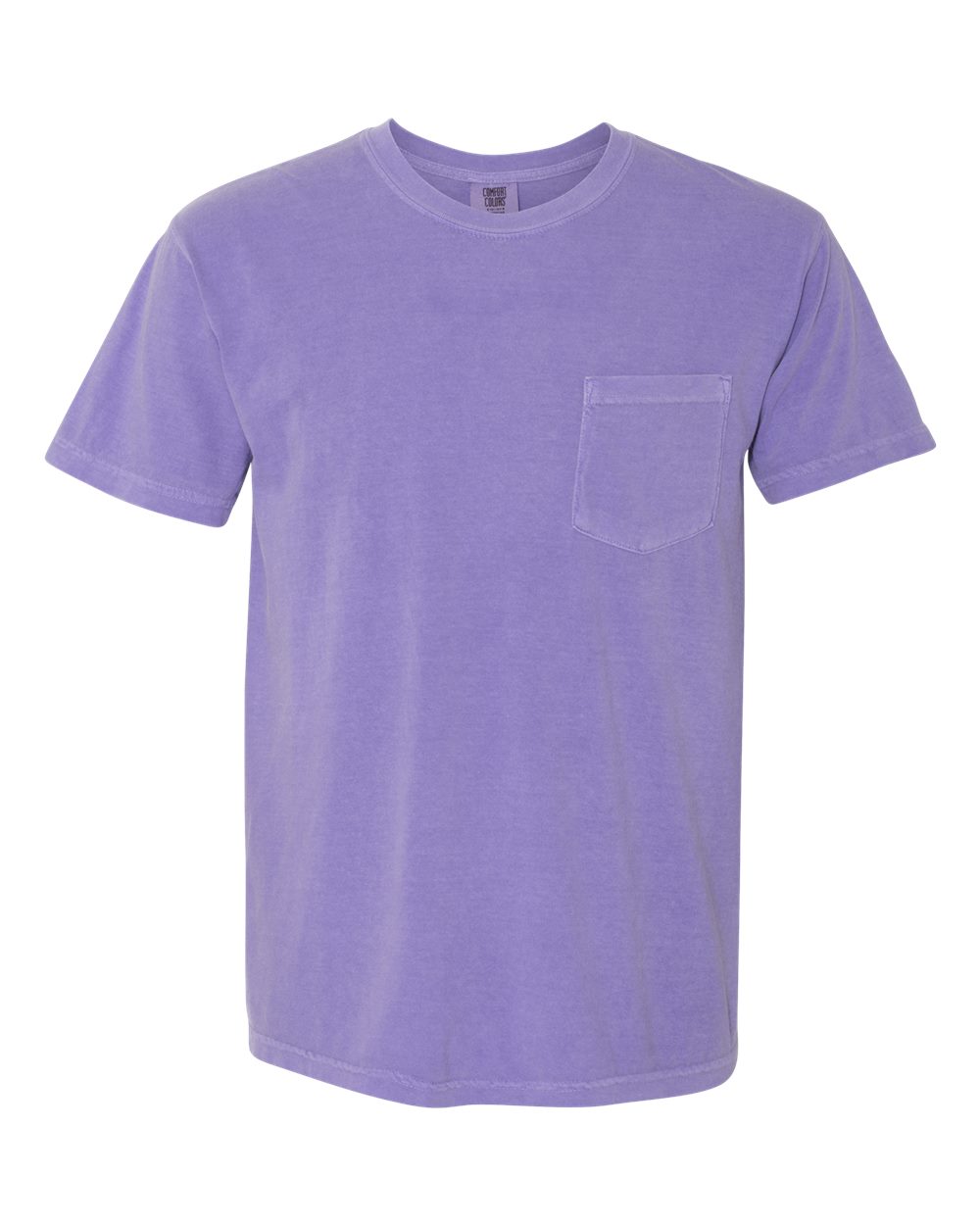 Comfort Colors Unisex Garment-Dyed Heavyweight Pocket T-Shirt. 6030 - Violet